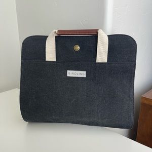 Birdling Toiletries Bag in Charcoal